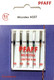 Pfaff Microtex neula laijtelma, koko 60-70-80, 5 kpl