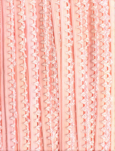 Joustava reunapitsi, 11 mm, vaaleanpunainen