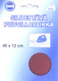 Silitettävä puuvillapaikka, viininpunainen
