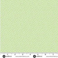 Vaaleanvihreä pienikuvioinen puuvillakangas Sugarberry 1468G