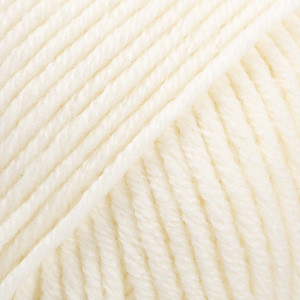 DROPS MERINO EXTRA FINE - Naturvit 01