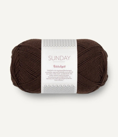 Sandnes Garn SUNDAY Petite Knit, Cacao Nibs 3091