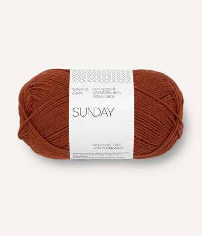 Sandnes Garn SUNDAY, Rusty 3554