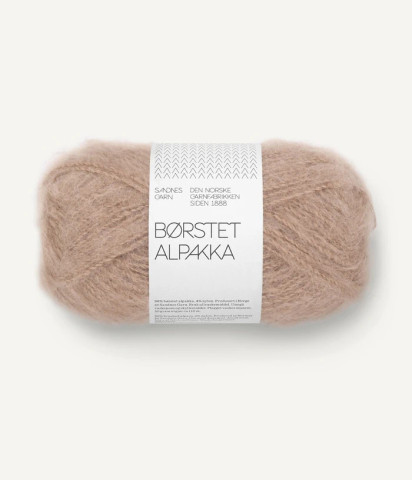 Sandnes Garn Børstet Alpakka, Caffè latte 3040