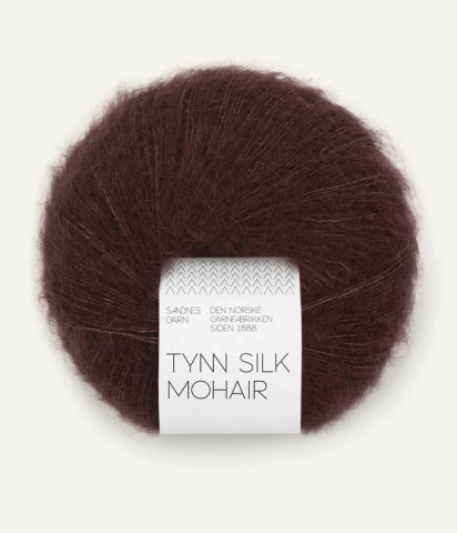 Sandnes Garn Tynn Silk Mohair, Dark Fudge 4381
