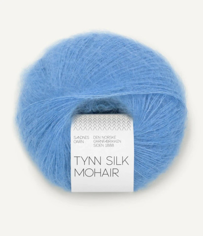 Sandnes Garn Tynn Silk Mohair, Provence blue 5824