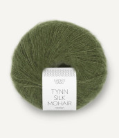 Sandnes Garn Tynn Silk Mohair, Oliivinvihreä 9062
