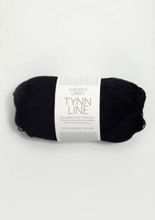 Sandnes Garn Tynn Line, musta 1099