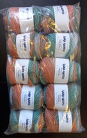 LÖYTÖNURKKA - Lana Gatto Nebbia, Orange Green, 10 kpl