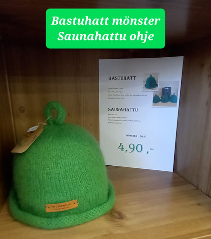 Bastuhatt mönster