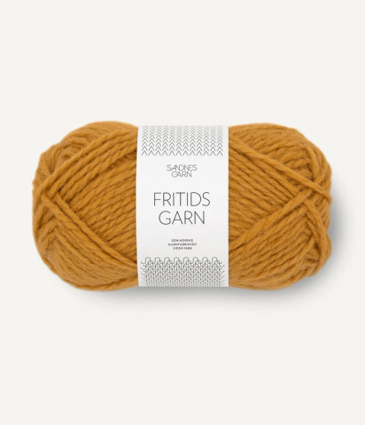 Sandnes Garn Fritidsgarn, Senapsgul 2335