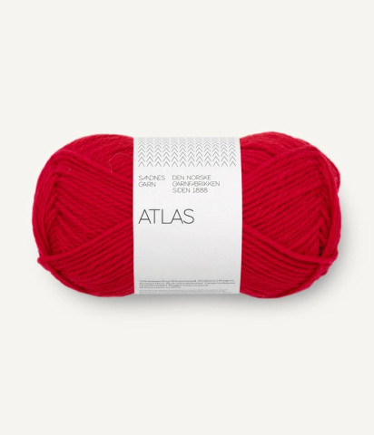 Sandnes Garn - Atlas True red 4219