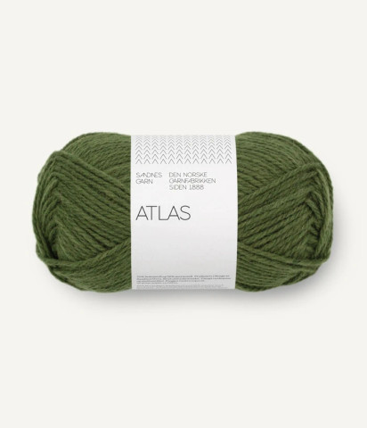 Sandnes Garn - Atlas Tumma vihreämelerattu 9072