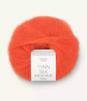 Sandnes Garn Tynn Silk Mohair, oranssi 3818