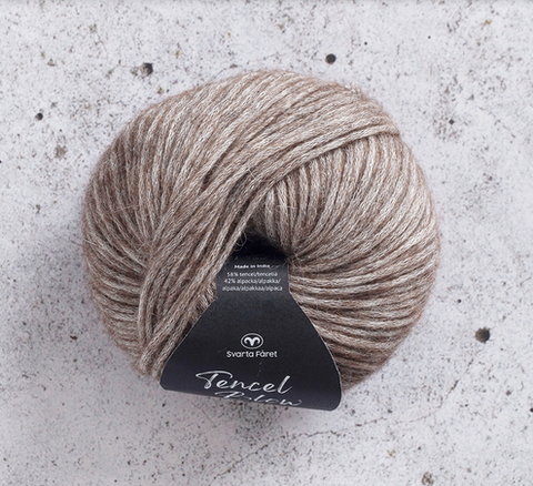 Tencel Blow - Hopsack Brown 023