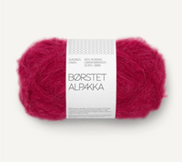 Sandnes Garn Børstet Alpakka, Rumba Red 4255