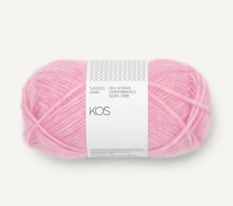 Sandnes Garn Kos, Light Shocking Pink 4614
