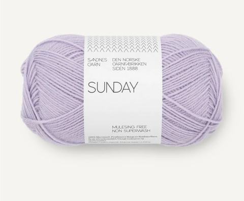 Sandnes Garn SUNDAY, Lavender 5223