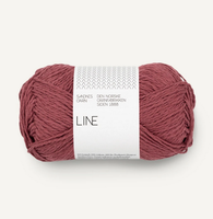 Sandnes Garn Line, Rustic Rose 4353