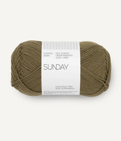 Sandnes Garn SUNDAY, Dark Olive 9873