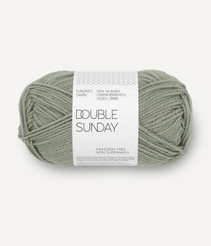 Sandnes Garn DOUBLE SUNDAY, Dusty Light Green 8521