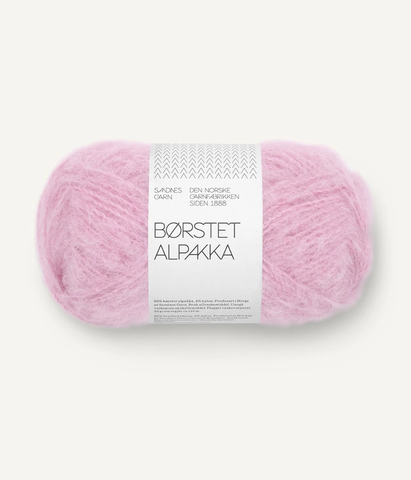 Sandnes Garn Børstet Alpakka, Pink Lilac 4813