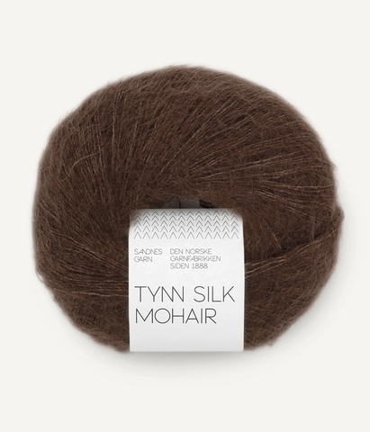 Sandnes Garn Tynn Silk Mohair, Cacao Nibs 3091