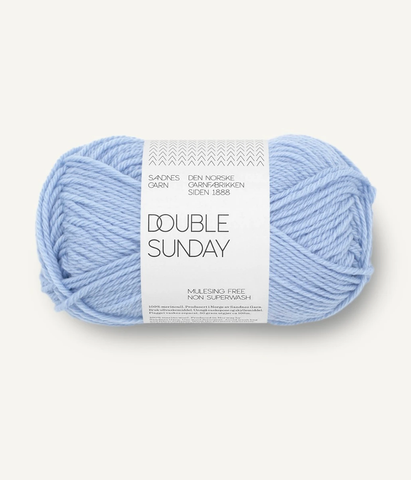 Sandnes Garn DOUBLE SUNDAY, Brunnera Blue 5812