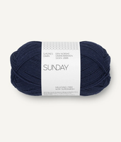 Sandnes Garn SUNDAY, Dark Navy 5882