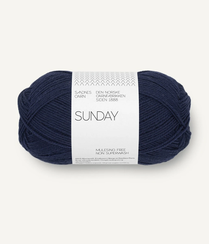 Sandnes Garn SUNDAY, Dark Navy 5882