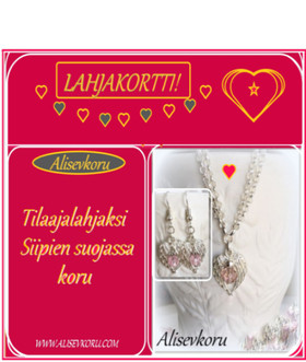 LAHJAKORTTI 20 - 200 € + tilaajalahja  Klikkaa kuvaa.