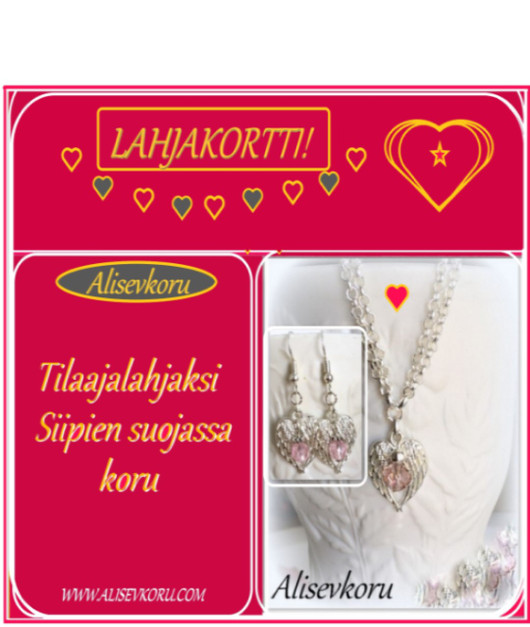LAHJAKORTTI 20 - 200 € + tilaajalahja  Klikkaa kuvaa.