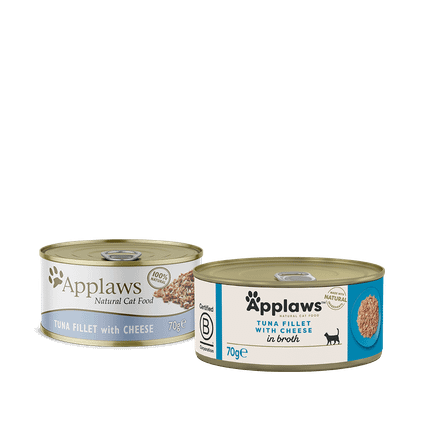 Applaws, Tonnikalafile & Juusto, 24x70g, á 1,20€