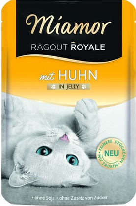 Miamor Ragout Royale, Kana Hyytelössä, 22x100g, á 0,77€