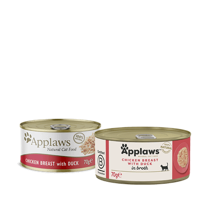 Applaws, Kana & Ankka, 24x70g, á 1,20€