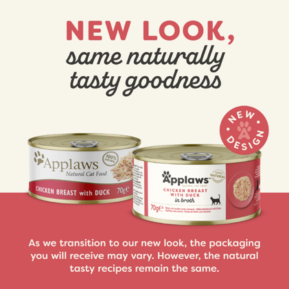 Applaws, Kana & Ankka, 24x70g, á 1,20€