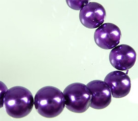 Lasihelmi 12mm Violetti