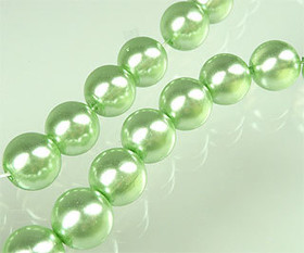 Lasihelmi 12mm Vaaleanvihreä
