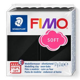 FIMO® Soft, musta 9. 