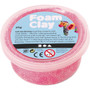 Foam Clay® Helmimassa, neonpinkki, 35g