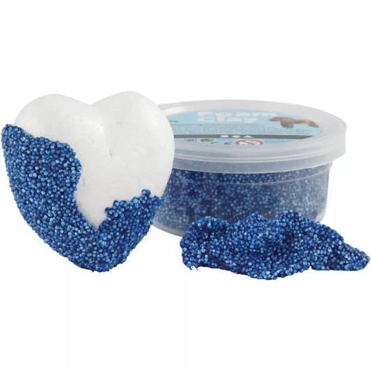 Foam Clay® Helmimassa, sininen, 35g