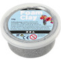 Foam Clay®, metallinen, hopea, 35g