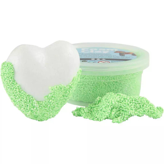 Foam Clay® Helmimassa, neonvihreä, 35g