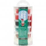  Foam Clay® Helmimassa, jouluteema, 6x14g