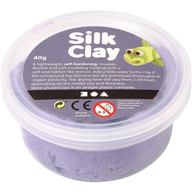 Silk Clay® silkkimassa, violetti, 40g