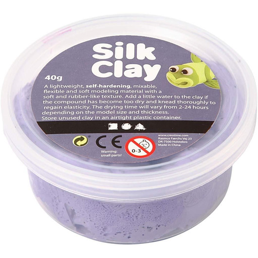 Silk Clay® silkkimassa, violetti, 40g