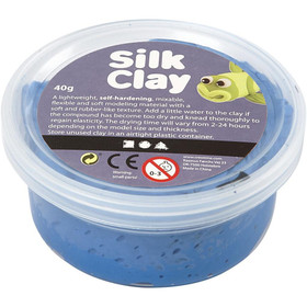 Silk Clay® silkkimassa, sininen, 40g