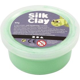 Silk Clay® silkkimassa, vaaleanvihreä, 40g