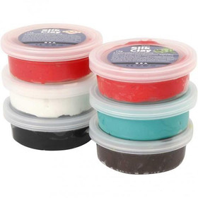 Silk Clay® silkkimassa, jouluteema, 6x14g