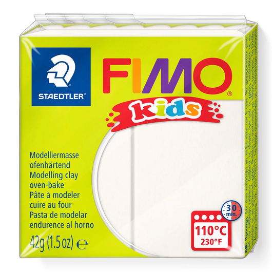  FIMO® Kids Clay, valkoinen 0.